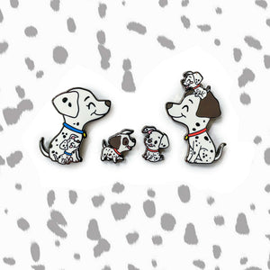 Dalmatian Family Pins