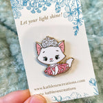 Wicked Cats Glinda and Elphaba Pins
