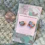 Mini Cinderella Birds Pins