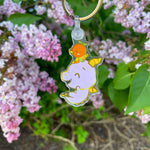 Figgy/Orange Bird Keychain