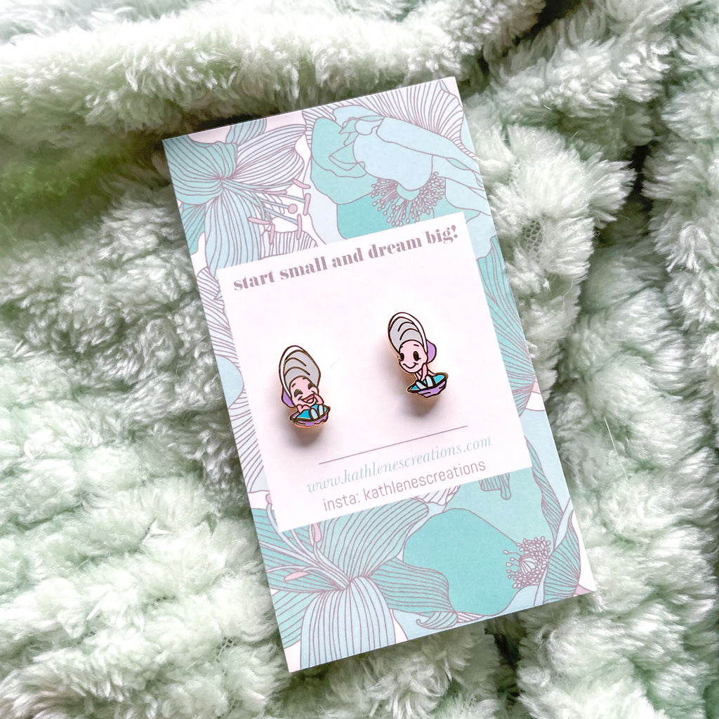 Wonderland Mini Oysters Pins Set