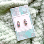 Wonderland Mini Oysters Pins Set