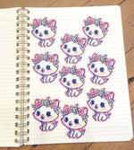 Flower Crown Marie Sticker