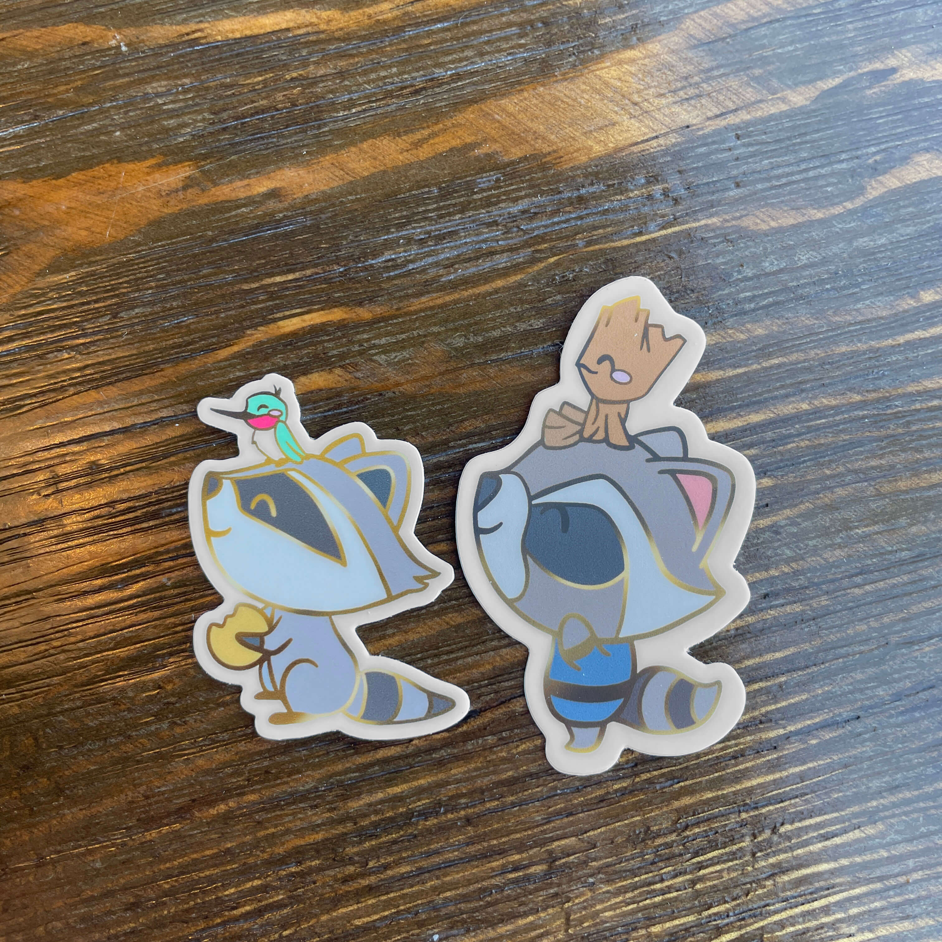 Meeko and Flit Vinyl Sticker