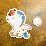 Pegasus Buddies Vinyl Sticker