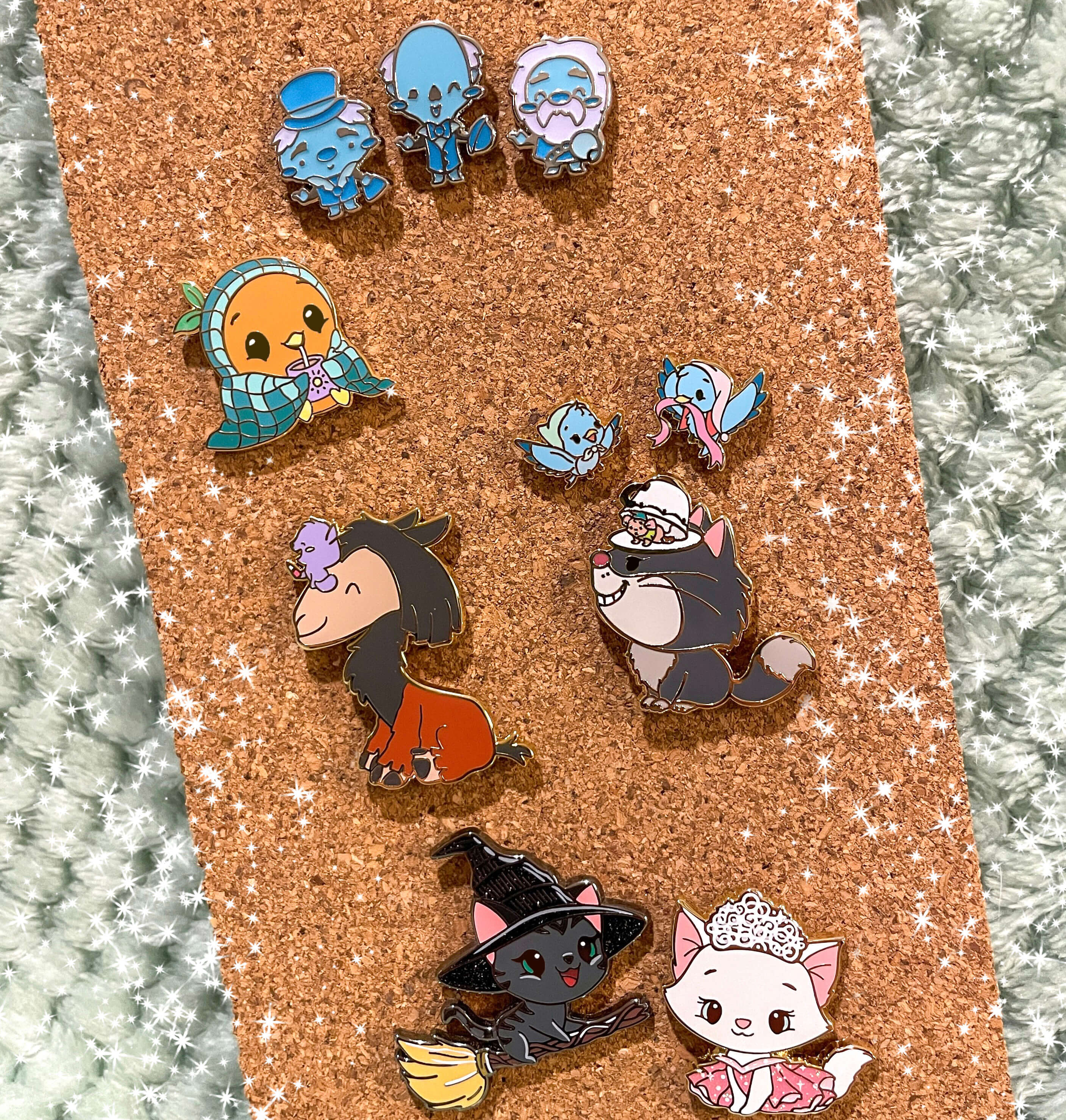 *New Fantasy Pins* (not included in sale)