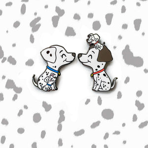Dalmatian Family Pins