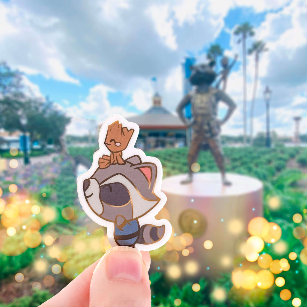 Guardians Vinyl Sticker-cute and little