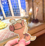 Belle's Buds Vinyl Sticker