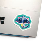 Big Eyed Buddies Clear Stickers