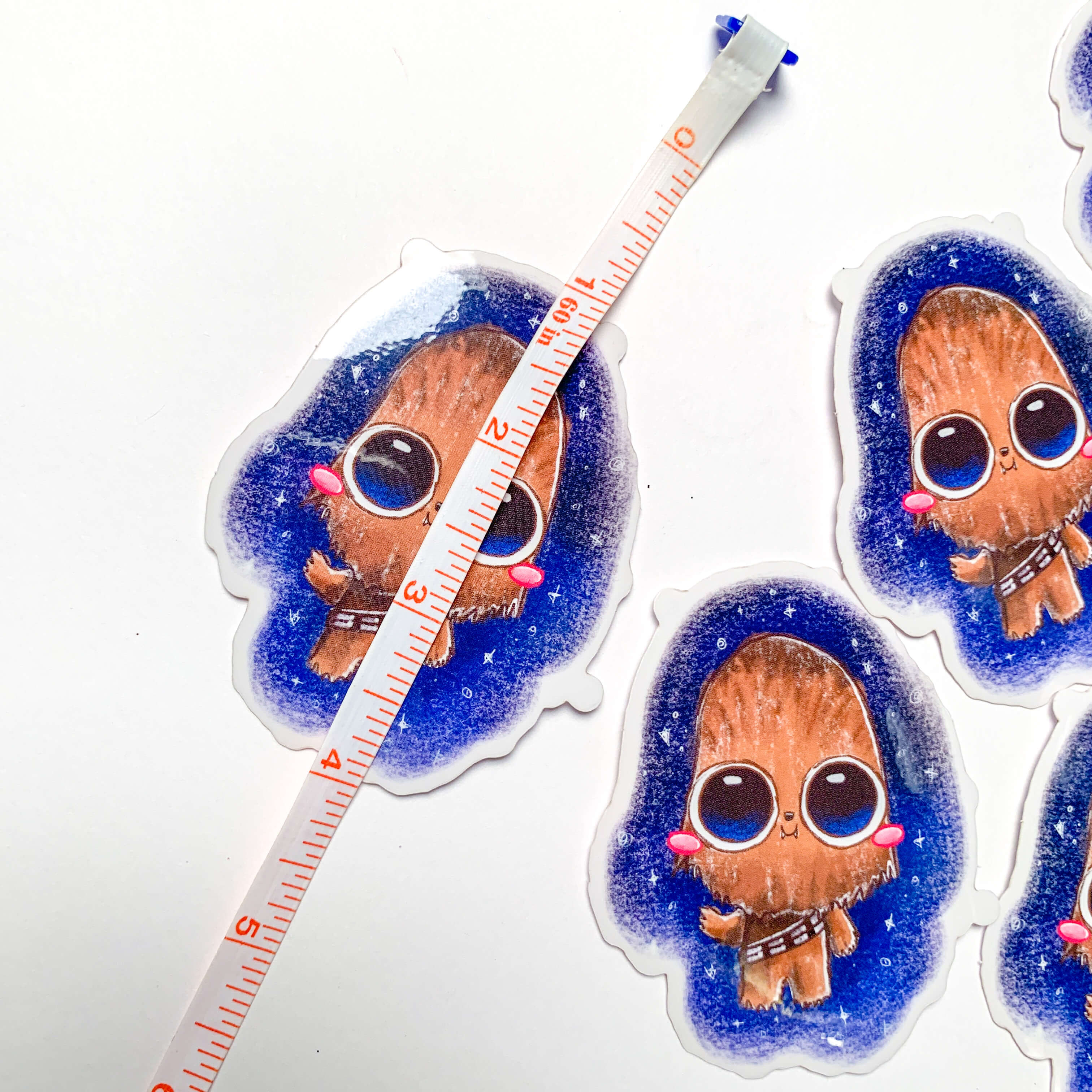 Big Eyed Buddies Chewie Vinyl Sticker