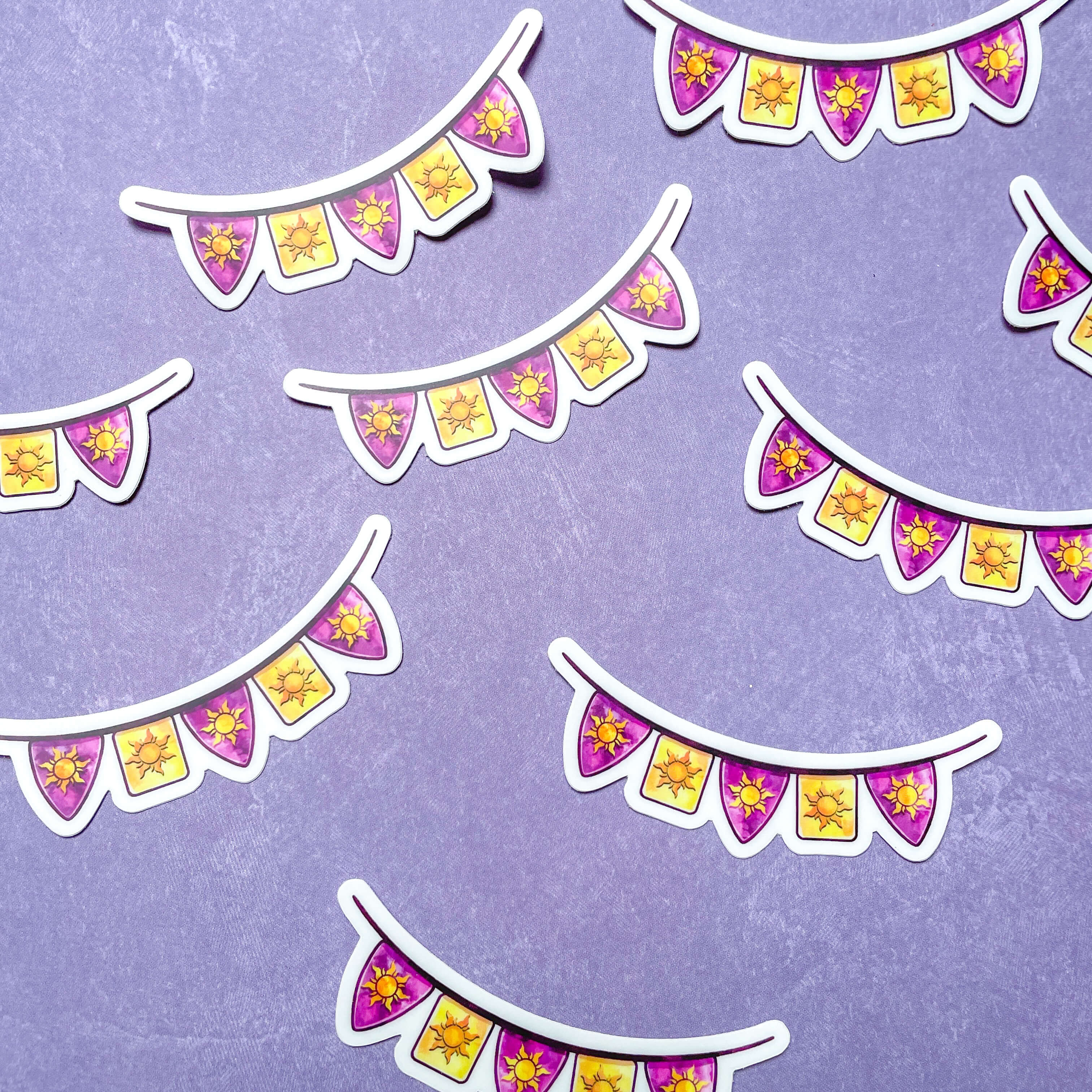 Punzie Banner Sticker