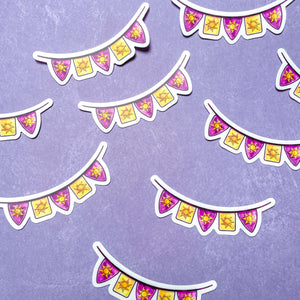 Punzie Banner Sticker