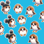 Porg Stickers