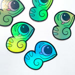 One in a Chameleon Sticker