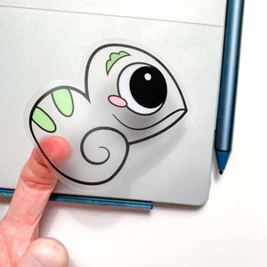 One in a Chameleon Sticker