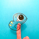 One in a Chameleon Sticker