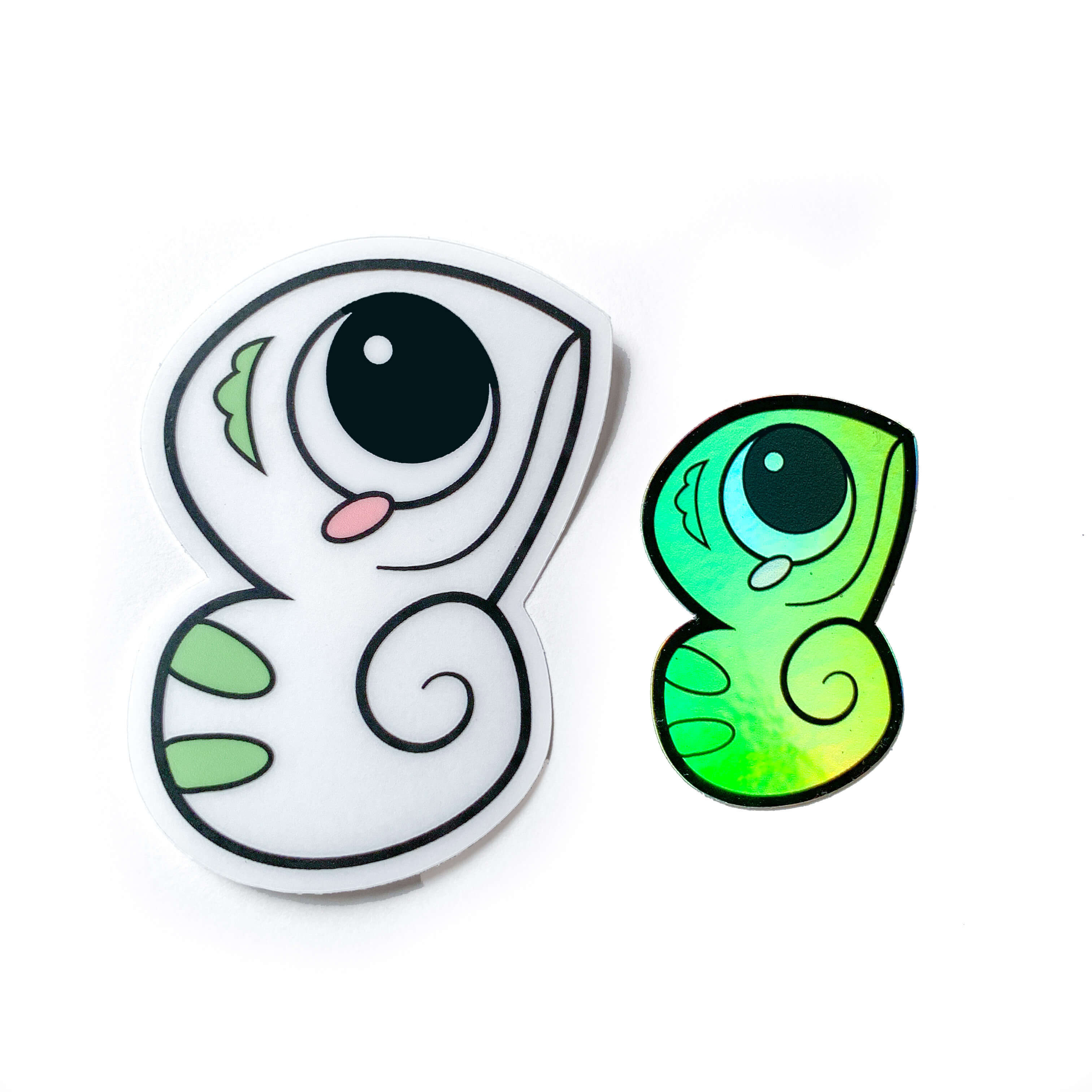 One in a Chameleon Sticker