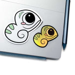 One in a Chameleon Sticker
