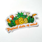 Tropical State of Mind Vinyl Sticker