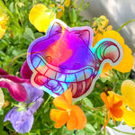 Cheshie Cat Holographic Sticker