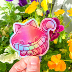 Cheshie Cat Holographic Sticker