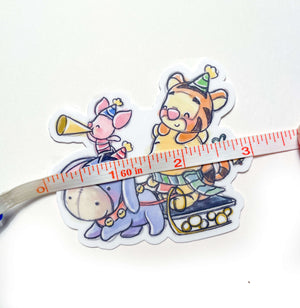100 Acre Cuties Vinyl Sticker