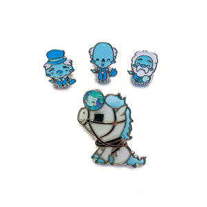 Mini Hitchhiker Ghosts Pins