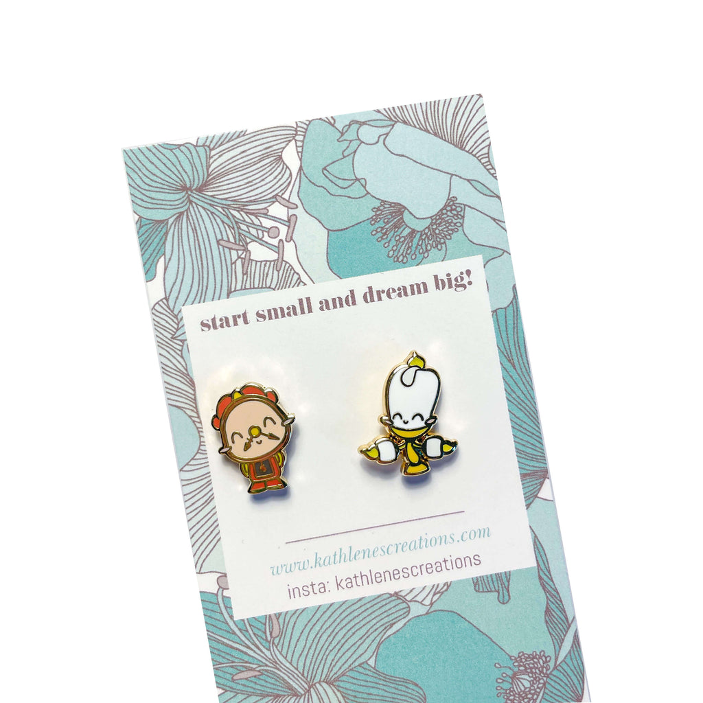 Be Our Guest Buddies Mini Pins