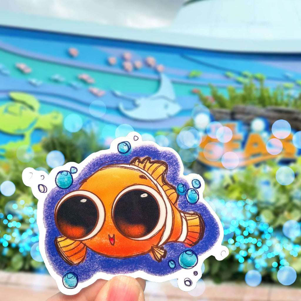 Big Eyed Buddies Nemo Sticker