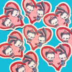 Ossie Heart Vinyl Sticker