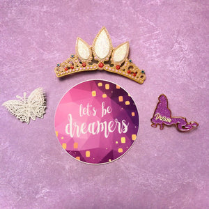 Let's be Dreamers Vinyl Sticker