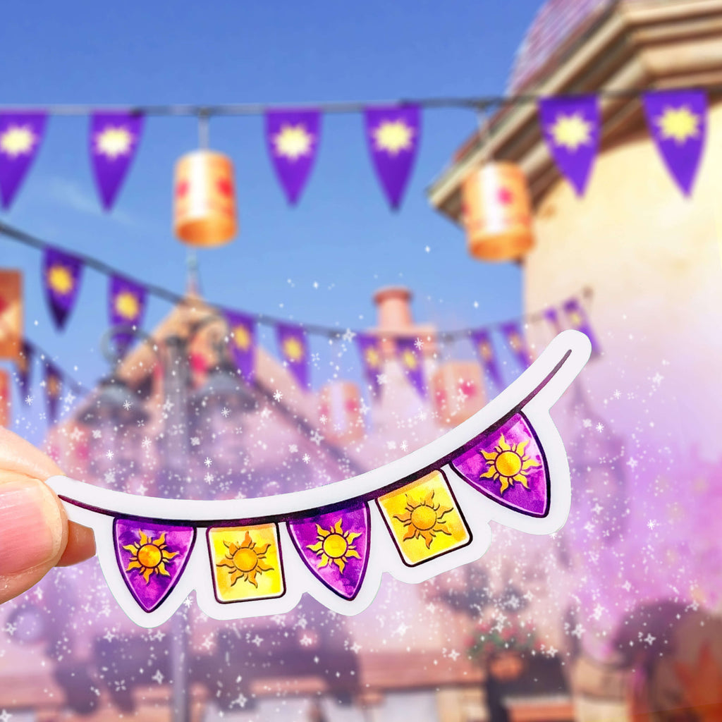 Punzie Banner Sticker