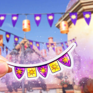 Punzie Banner Sticker